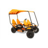 Berg Gran Tour AF Off-Road Black con toldo izquierdo