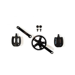 Plato biela y pedales para KART BERG (Crank Set et140. 36T)