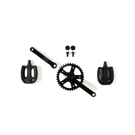 Plato biela y pedales para KART BERG (Crank Set et140. 36T)