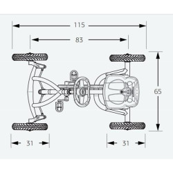 Berg Buddy LUA dimensiones