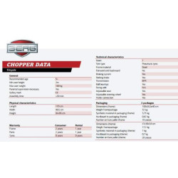 BERG Chopper BFR detalles tecnicos
