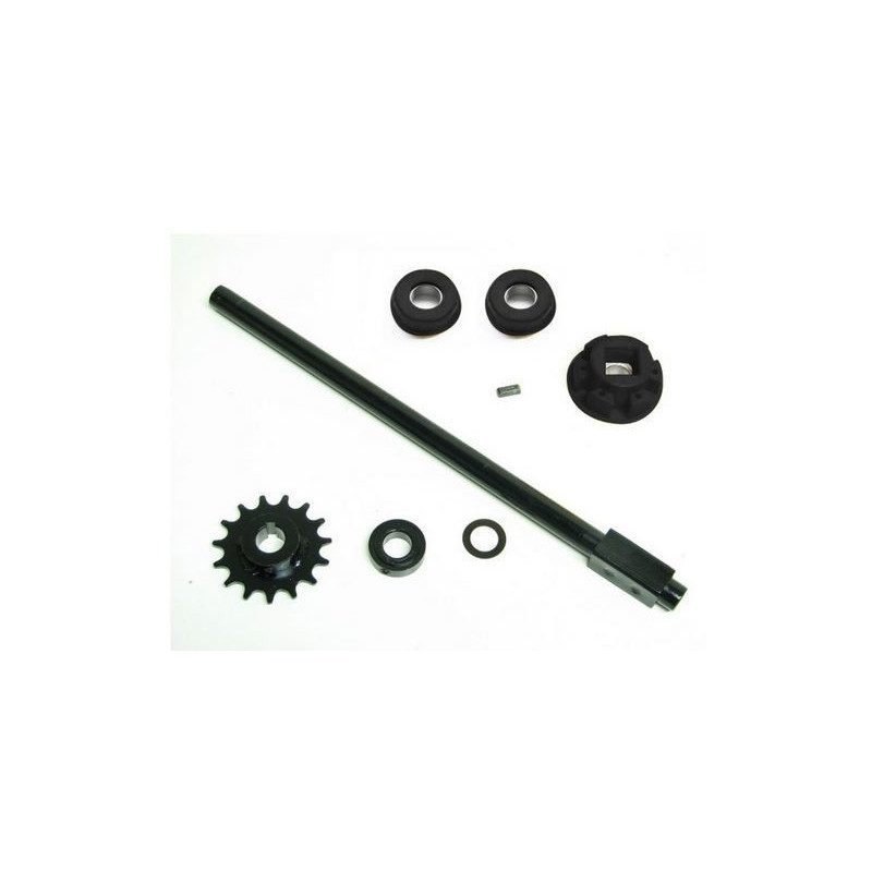 buddy Rear axle complete y sprocket