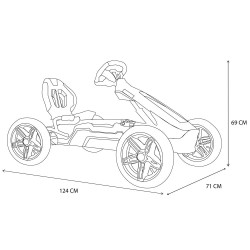 BERG Rally DTR YELLOW 3 GEARS 8