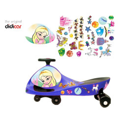 Didicar Original en color azul con DidiStickers Princess
