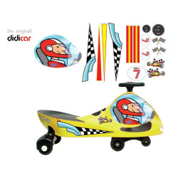 Didicar Original en color amarillo con DidiStickers Racer
