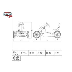 Berg compact Sport diseñado para una conducción segura y cómoda