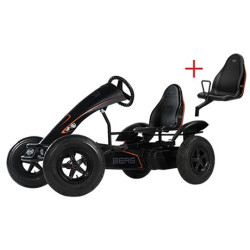 Asiento para Pasajero BERG Passenger seat Black Edition + kart